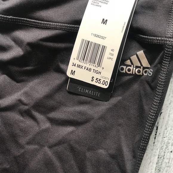 Adidas Pants. Size M. Climalite 34 fab training - Picture 5 of 6